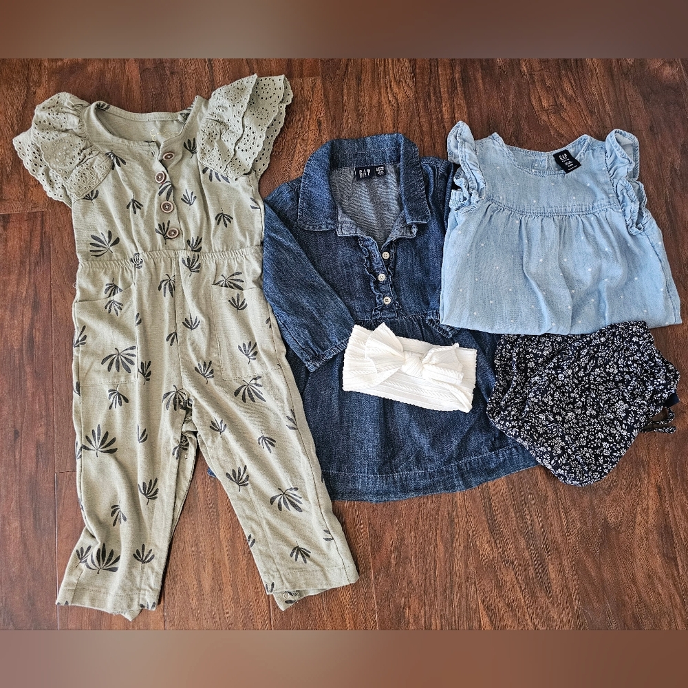 GAP Green and Blue Jumpsuits for Versatile Comfort